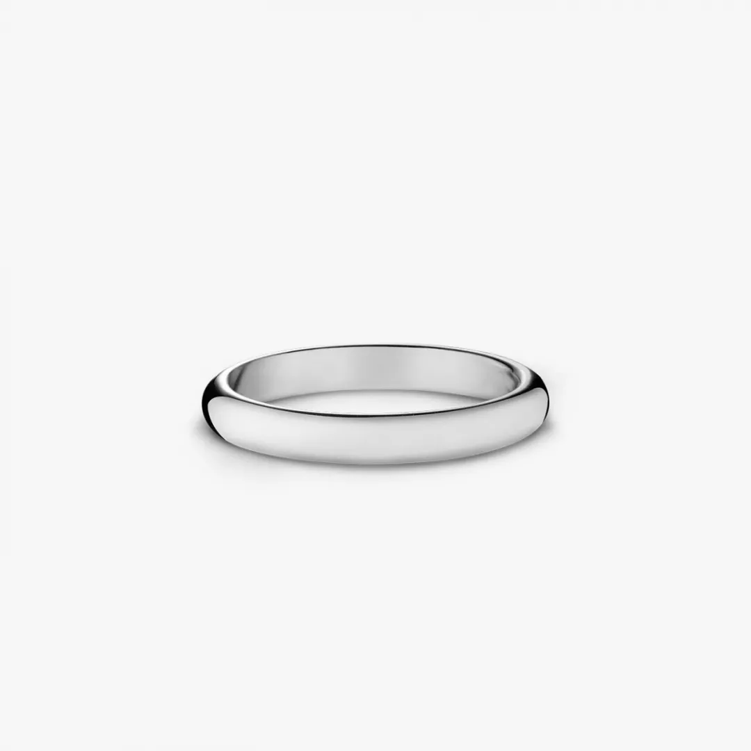 Discount Arthus Bertrand Alliance Bombée Or Blanc 3 mm