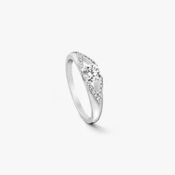 Fashion Arthus Bertrand Bague Solitaire Diamant 0.50 Carat Victoire
