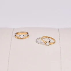 Hot Arthus Bertrand Bague Solitaire Diamant Eugénie