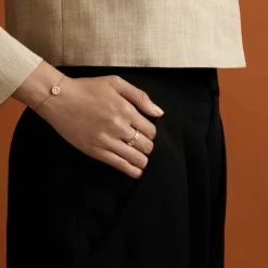 Fashion Arthus Bertrand Bague Solitaire Or Rose Royale