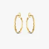 New Arthus Bertrand Boucles d'Oreilles Or Jaune Elisa GM