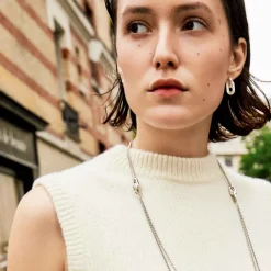 Discount Arthus Bertrand Boucles d'Oreilles Ruban