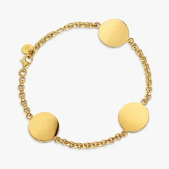 Hot Arthus Bertrand Bracelet 3 boutons d'or