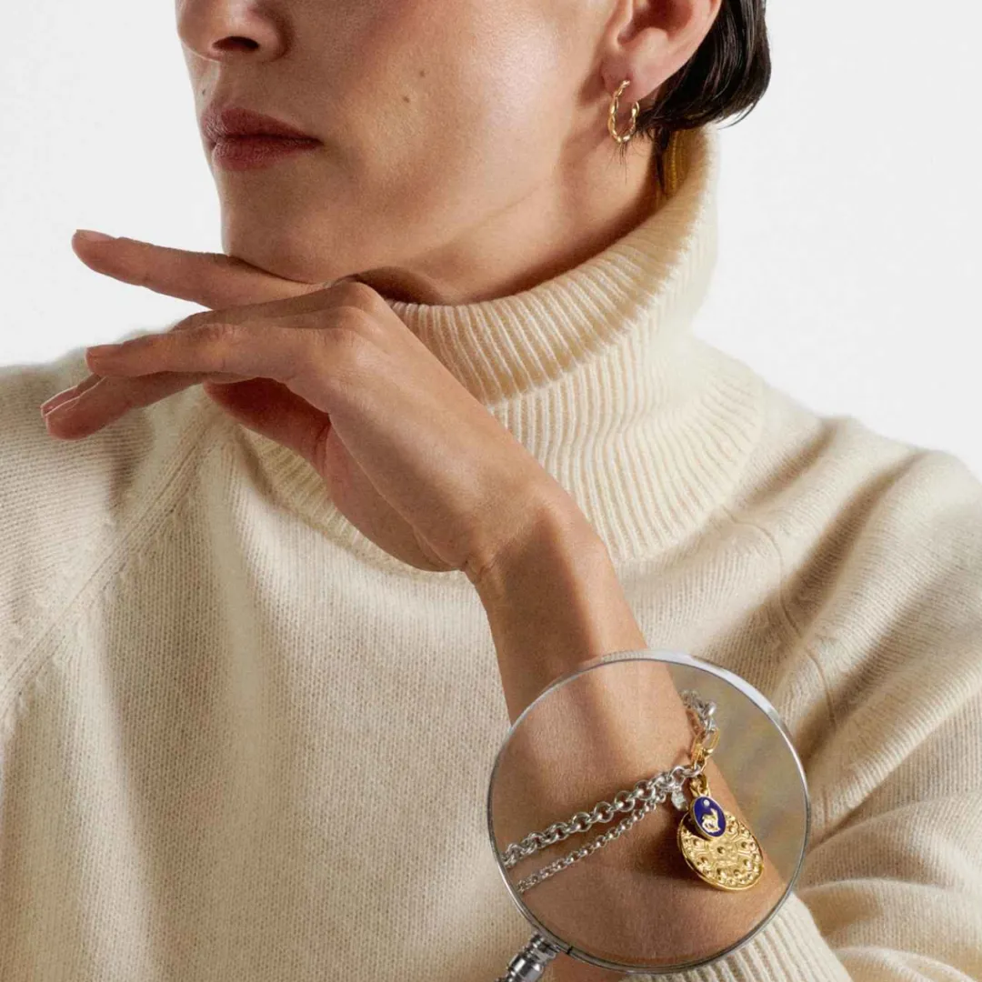 Outlet Arthus Bertrand Bracelet Argent & Or Maxima