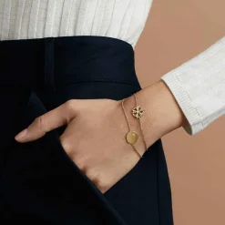 Clearance Arthus Bertrand Bracelet Galet Or Jaune Ma Petite Étoile