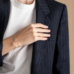 Online Arthus Bertrand Bracelet Médaille Miraculeuse Bleu Roi
