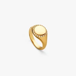 Clearance Arthus Bertrand Chevalière pavée diamants