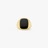 Fashion Arthus Bertrand Chevalière Tonneau Onyx 17.5 x 14.5