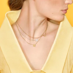 Fashion Arthus Bertrand Collier Or Jaune Royale