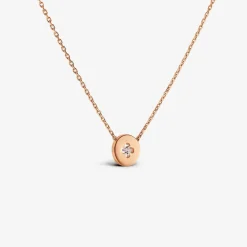 Outlet Arthus Bertrand Collier Or Rose Royale