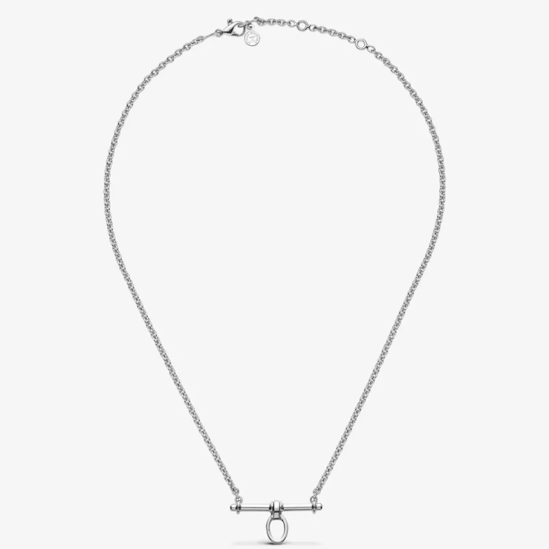 Sale Arthus Bertrand Collier Trapèze Argent Comédie