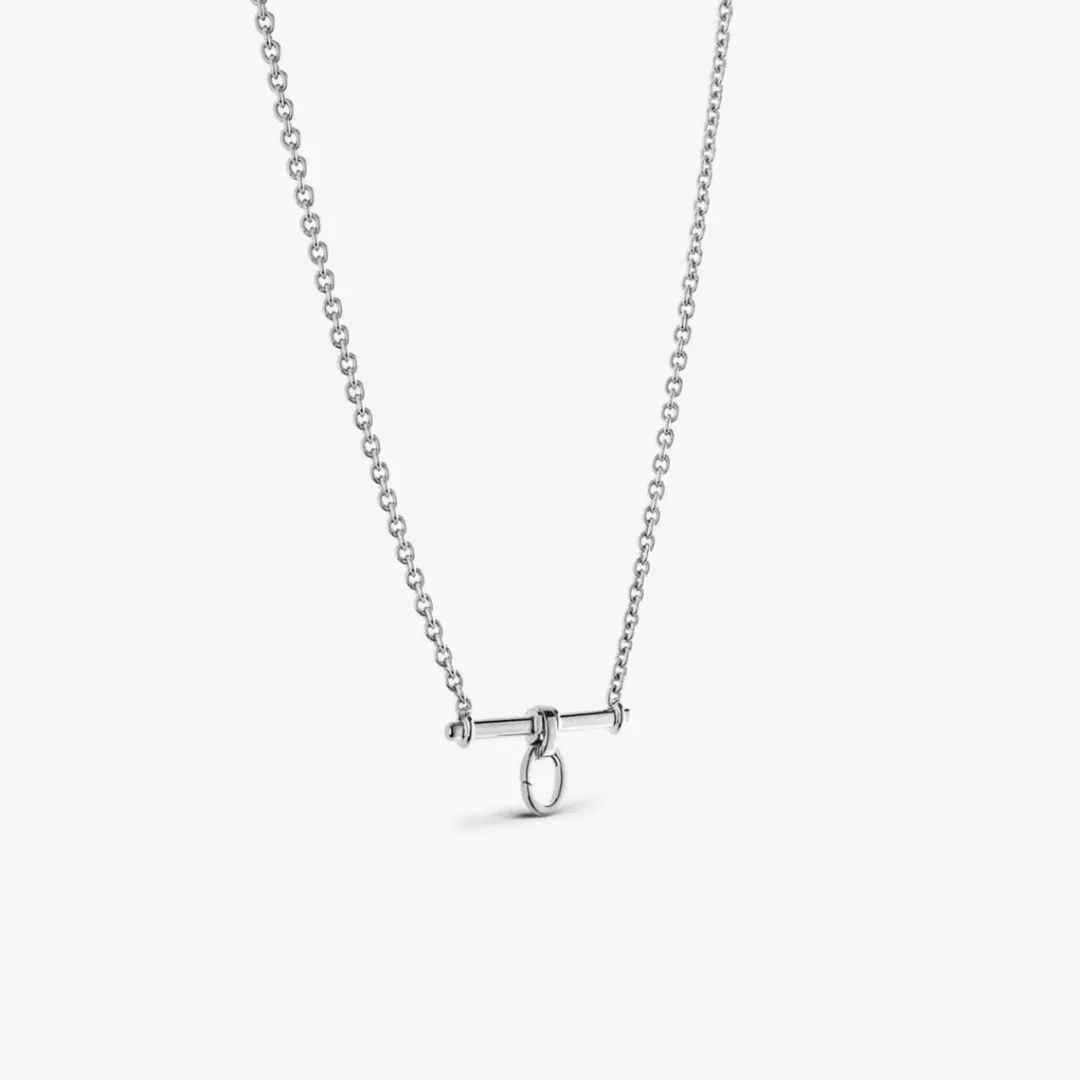 Sale Arthus Bertrand Collier Trapèze Argent Comédie