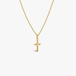 Fashion Arthus Bertrand Croix Or Jaune Diamant Ruban