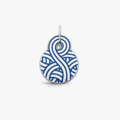 New Arthus Bertrand Médaille Argent Jordane Saget Bleu Roi