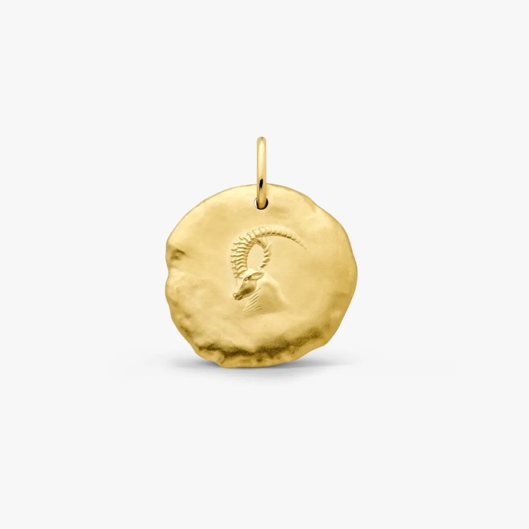 Fashion Arthus Bertrand Médaille Astro Capricorne Or Jaune