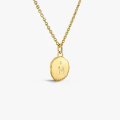 Clearance Arthus Bertrand Médaille Astro Gémeau Or Jaune & Diamant