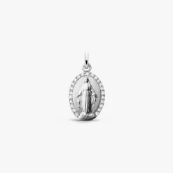 Best Arthus Bertrand Médaille Miraculeuse Or Blanc & Diamant
