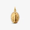 New Arthus Bertrand Médaille Miraculeuse Or Jaune Diamant