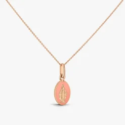 Discount Arthus Bertrand Médaille Miraculeuse Or Rose Ivoire