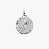 Clearance Arthus Bertrand Médaille Or blanc & Diamant Noir Pluie d'Etoiles