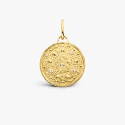 Clearance Arthus Bertrand Médaille Or Jaune & Diamant Rosae