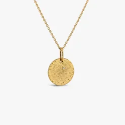 Fashion Arthus Bertrand Médaille Or Jaune & Diamant Pluie d'Etoiles