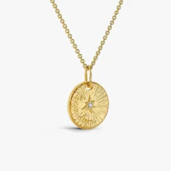 Fashion Arthus Bertrand Médaille Or Jaune & Diamant Carpe Diem
