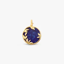 Clearance Arthus Bertrand Médaille Or Jaune & Lapis-lazuli Flora