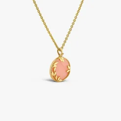 Clearance Arthus Bertrand Médaille Or Jaune & Opale Flora