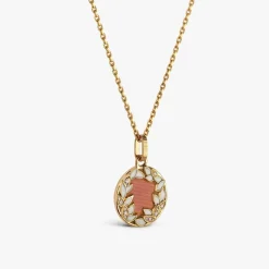 Sale Arthus Bertrand Médaille Or Jaune Gaïa - Rose