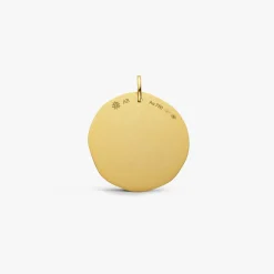 New Arthus Bertrand Médaille Or Jaune La Plume