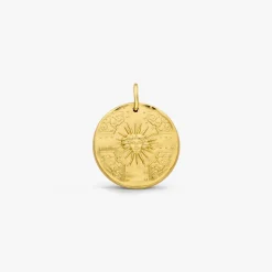 New Arthus Bertrand Médaille Or Jaune Le Roi Soleil