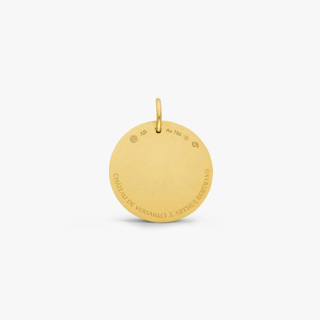 New Arthus Bertrand Médaille Or Jaune Le Roi Soleil