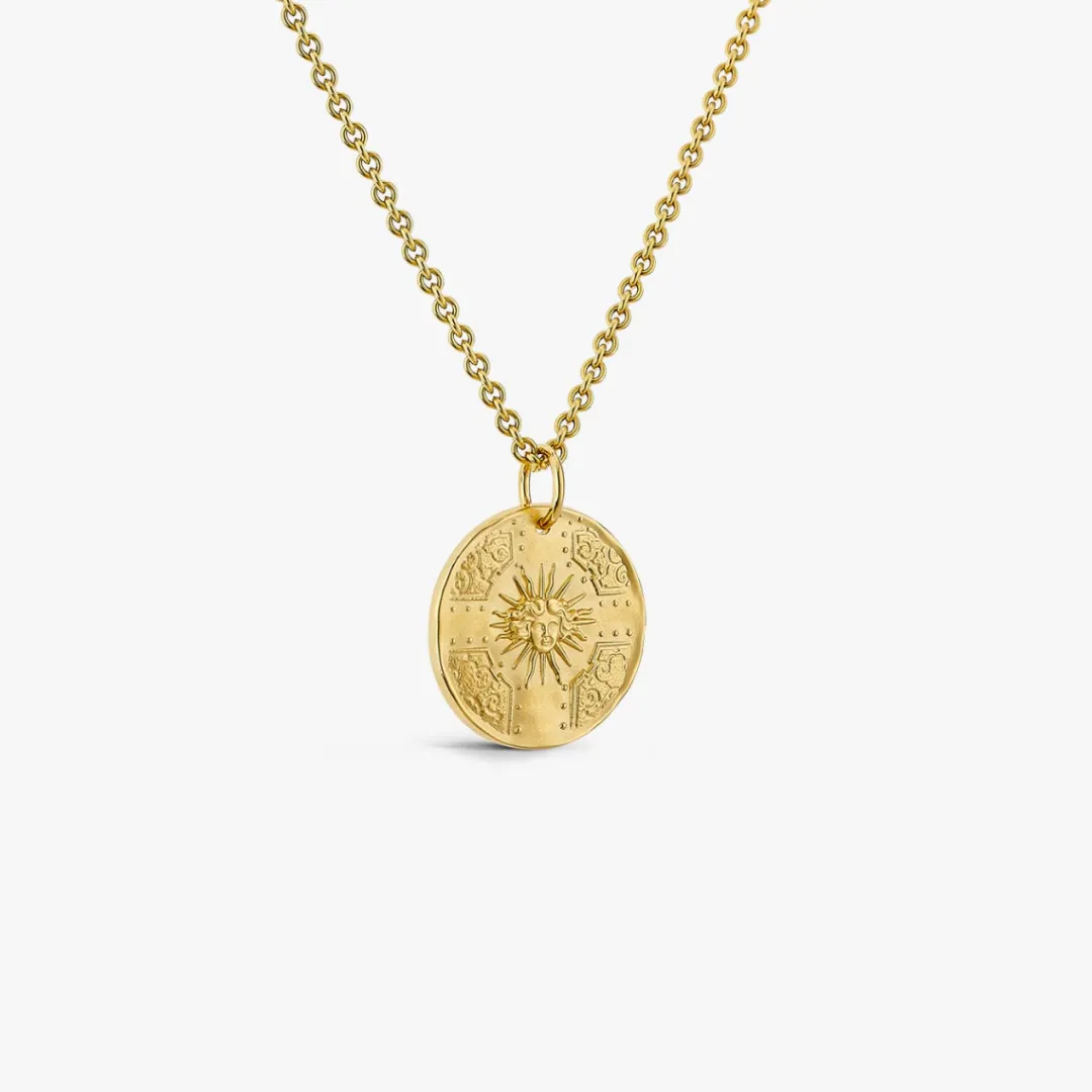 New Arthus Bertrand Médaille Or Jaune Le Roi Soleil