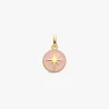 Sale Arthus Bertrand Pendentif Etoile Rose Poudré