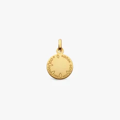New Arthus Bertrand Pendentif Or Jaune & Diamant Etoile - Noir