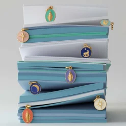 New Arthus Bertrand Pendentif Or Jaune & Diamant Ours - Bleu Marine