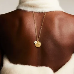 Hot Arthus Bertrand Pendentif Or Jaune & Diamant Etoile - Ivoire