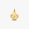 New Arthus Bertrand Pendentif Or Jaune Enlacé