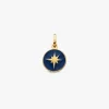 Online Arthus Bertrand Pendentif Or Jaune Etoile - Bleu Marine